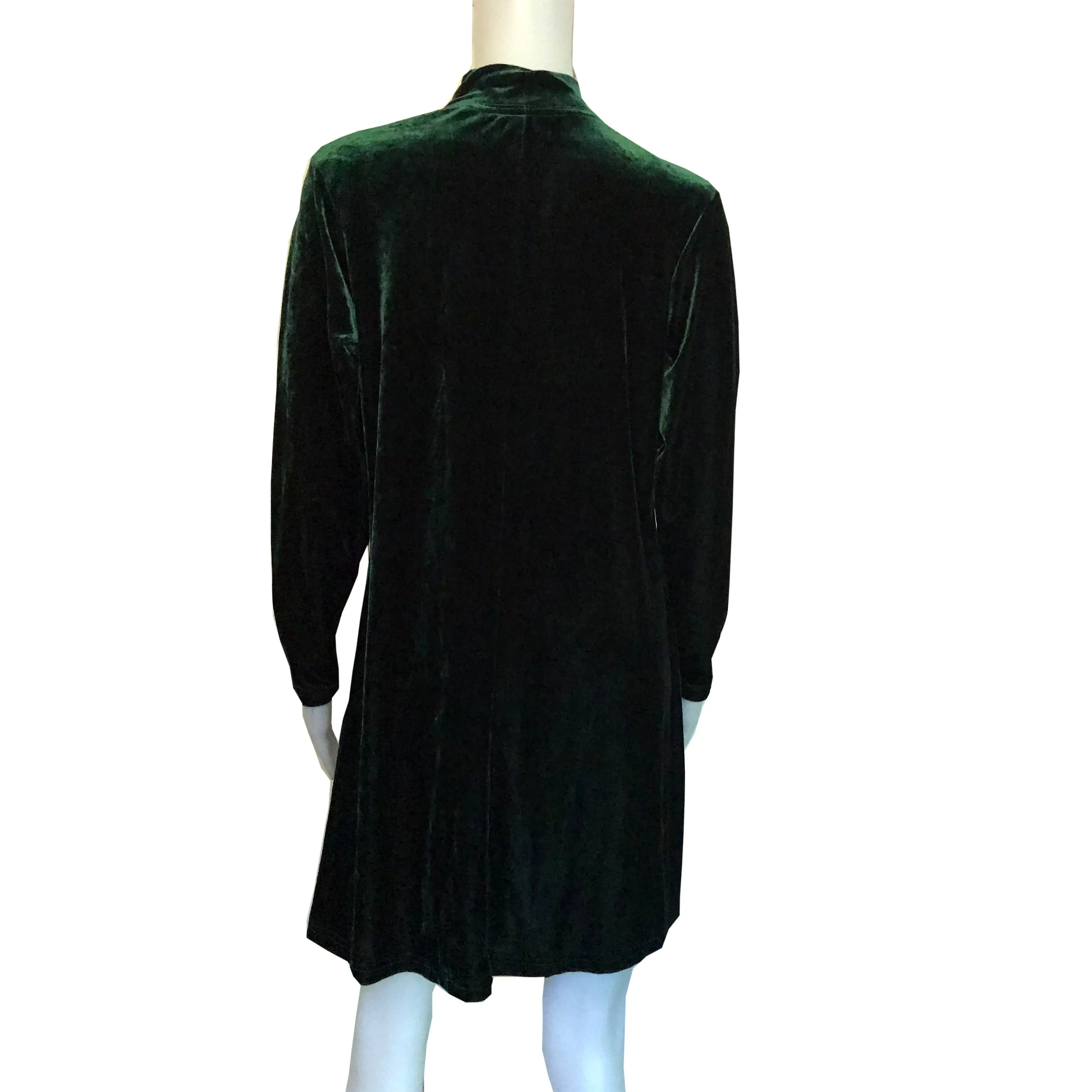 1990s VELVET DRESS