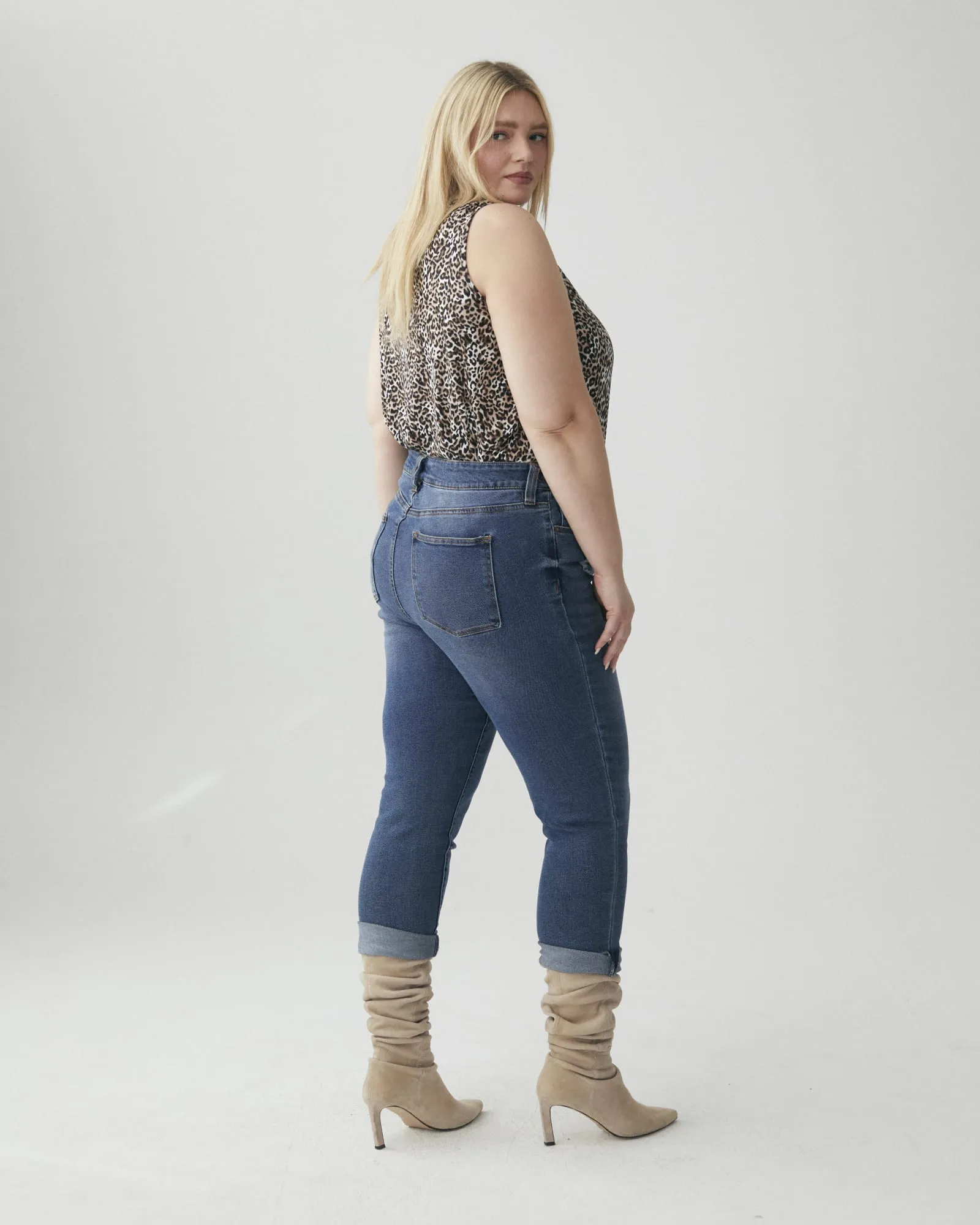 Acela Boyfriend Jean | Indigo Wash