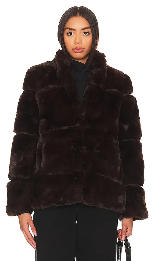 Apparis Skylar Jacket in Chocolate