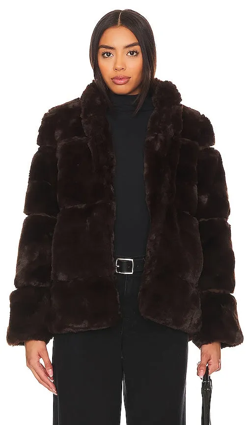 Apparis Skylar Jacket in Chocolate