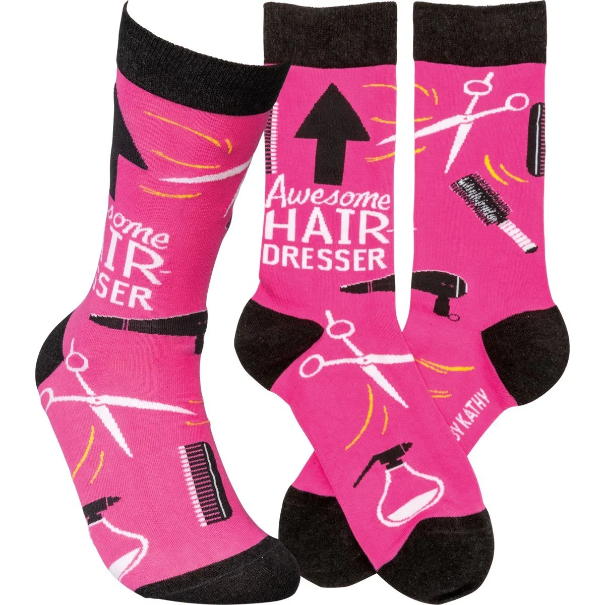 Awesome Hair-Dresser Crew Socks