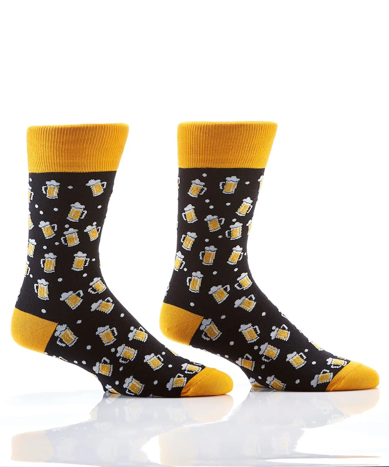 Beer Steins Men's Crew Socks