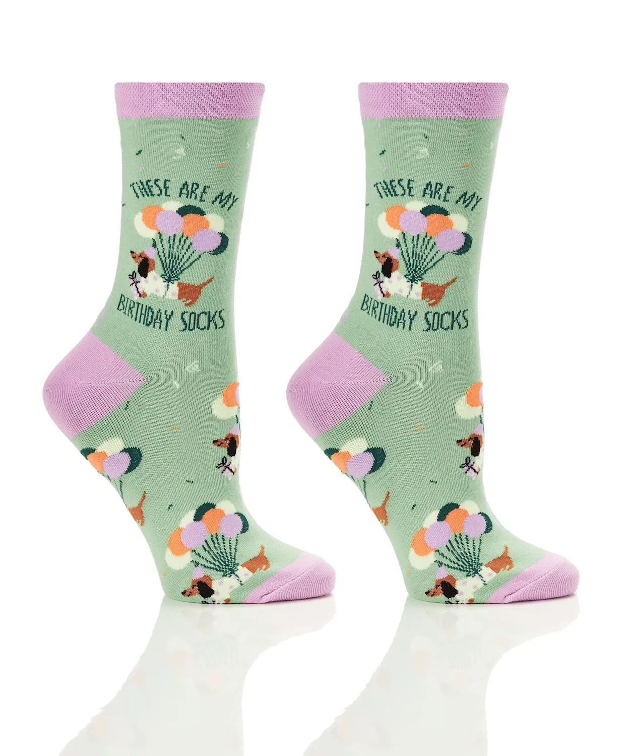 Birthday Dog Women's Crew Socks