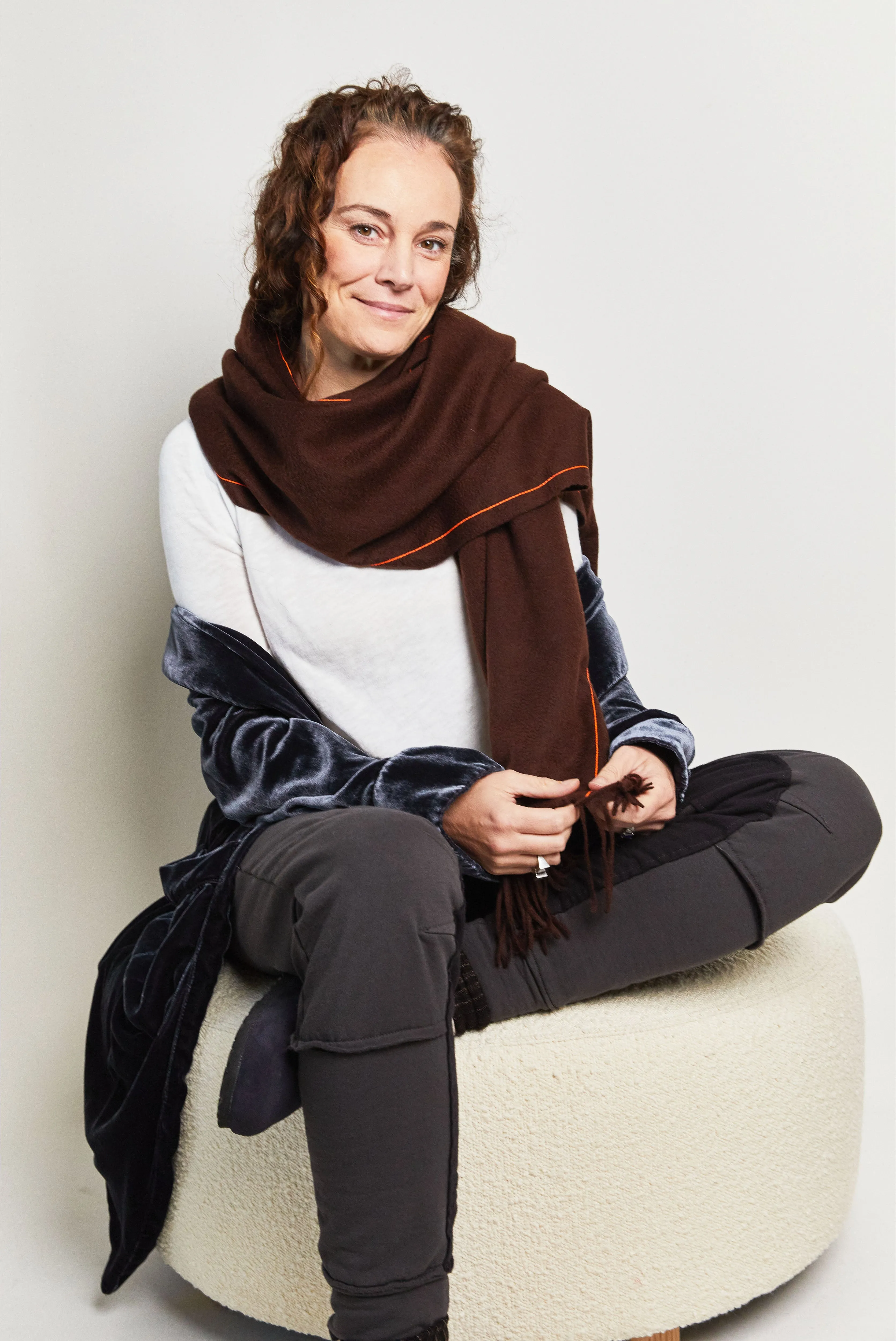 caresse cashmere shawl