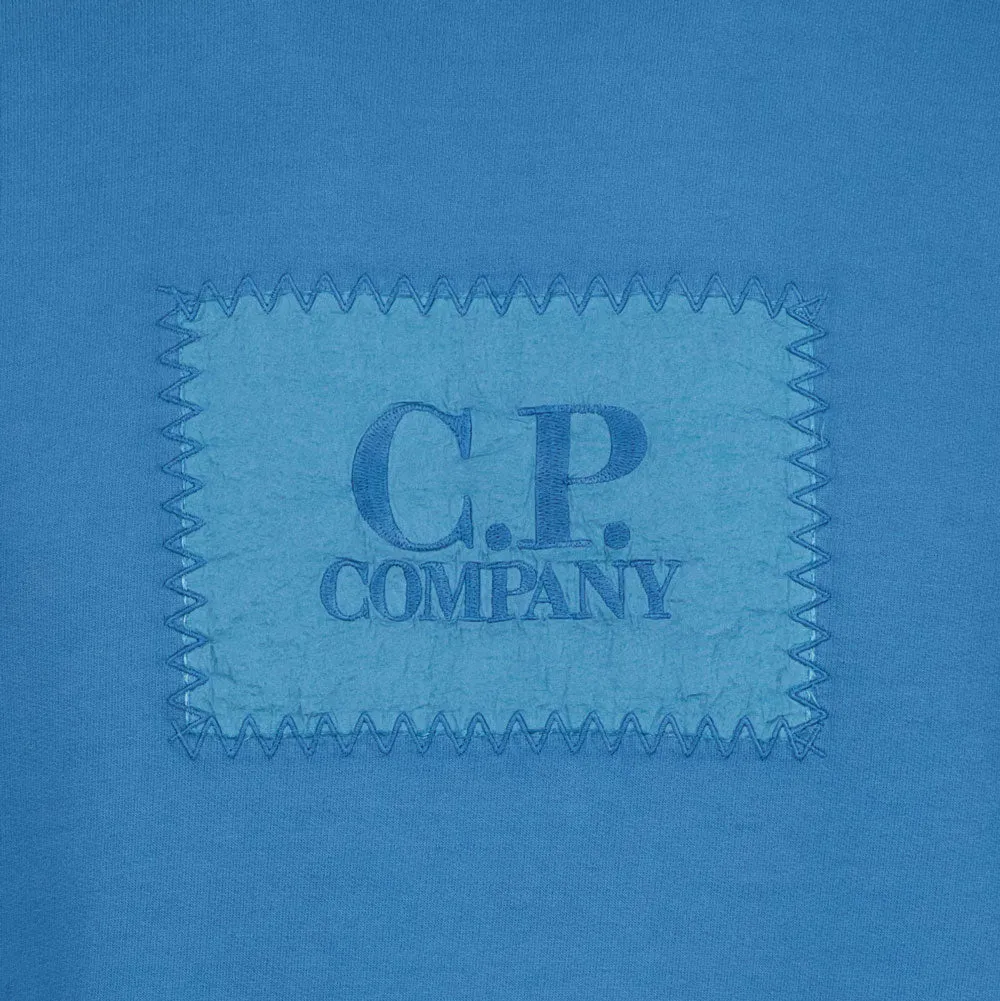 C.P. Light Fleece Patch Logo Sweatshirt