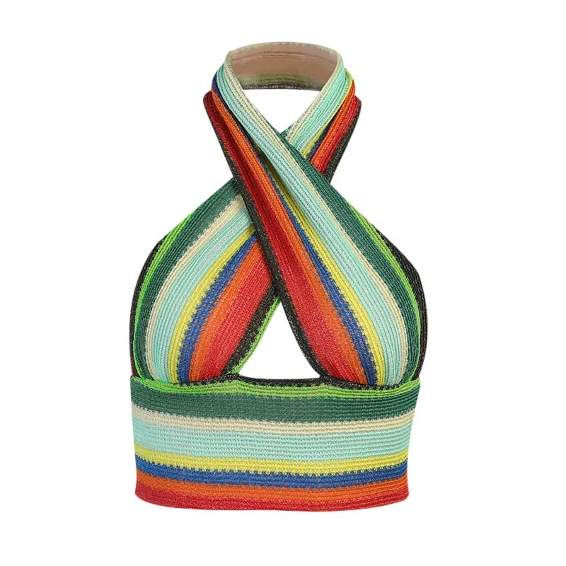 HALTER NECK CROP TOP