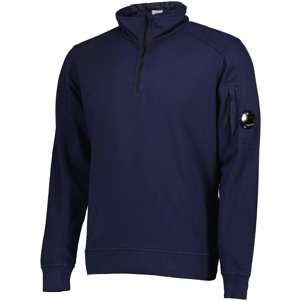 Light Fleece Quarter Zip Lens Sweat