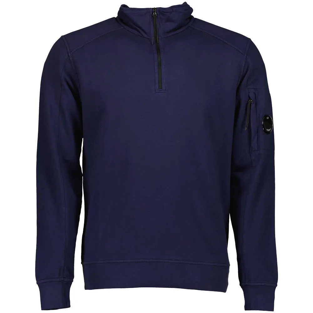 Light Fleece Quarter Zip Lens Sweat