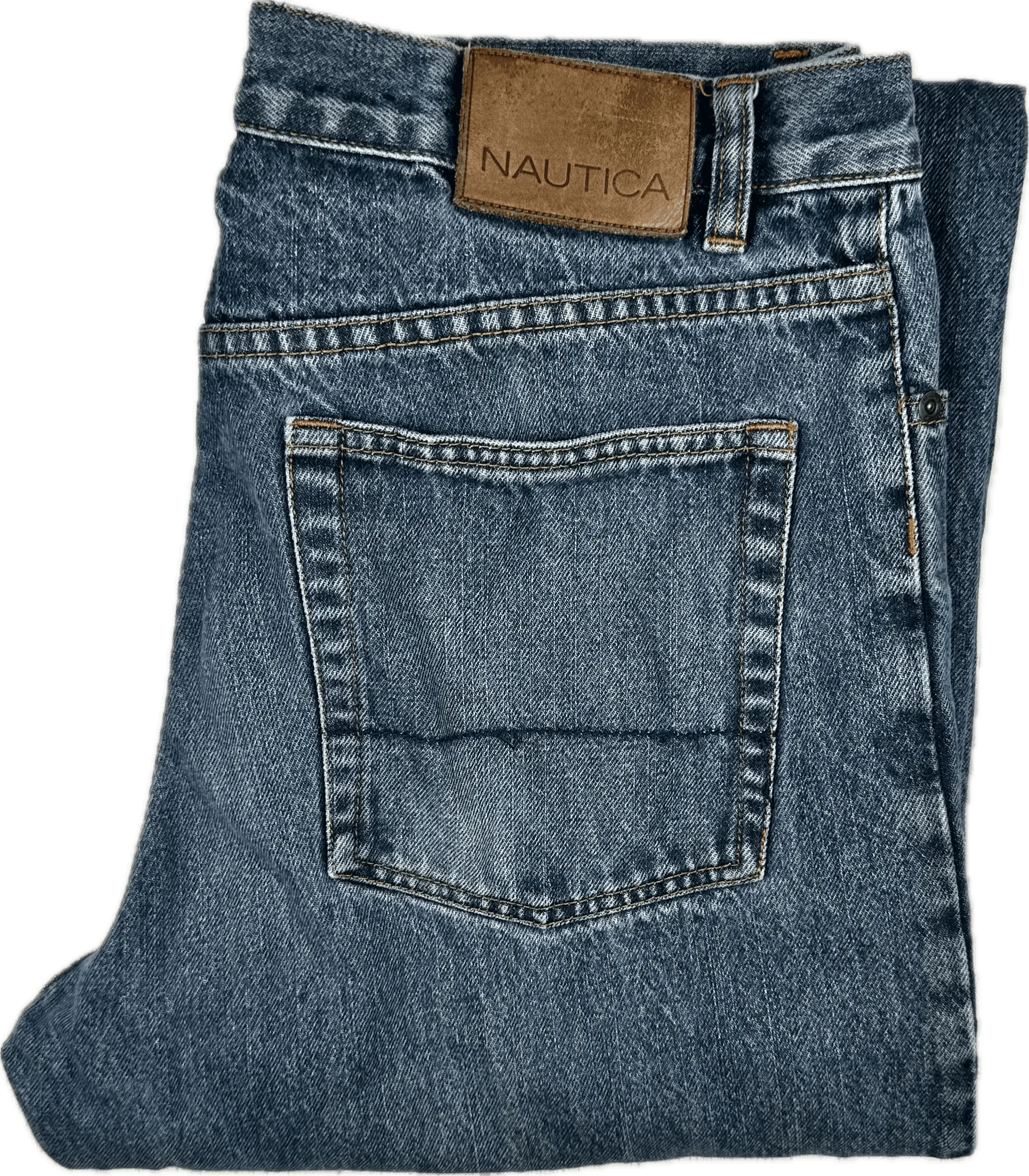 Nautica Mens Classic 90s Relaxed Fit Jeans- Size 34/32
