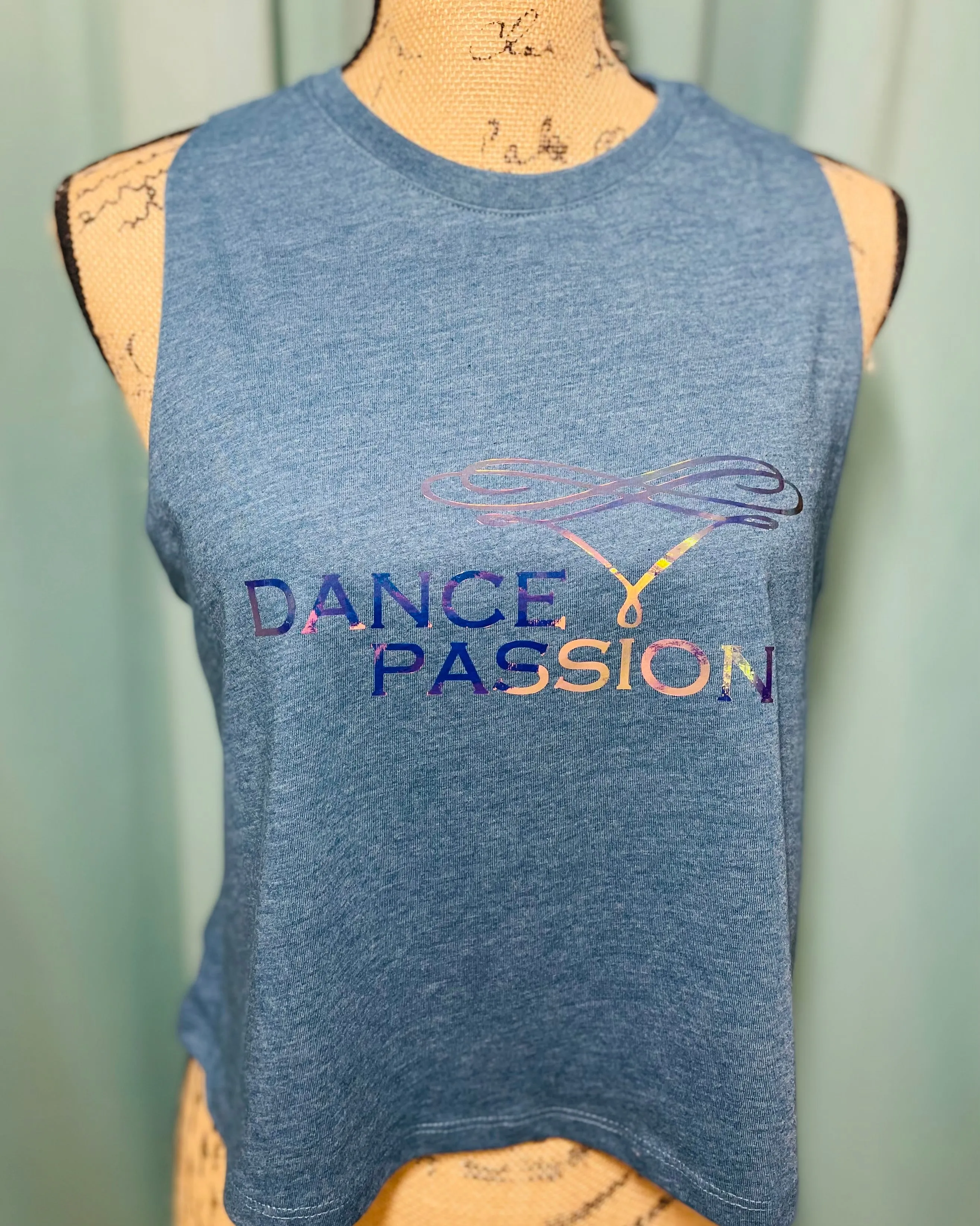 N'styl Color Illusion "Dance Passion" Adult Crop Top
