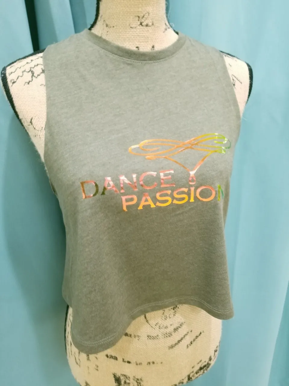 N'styl Color Illusion "Dance Passion" Adult Crop Top