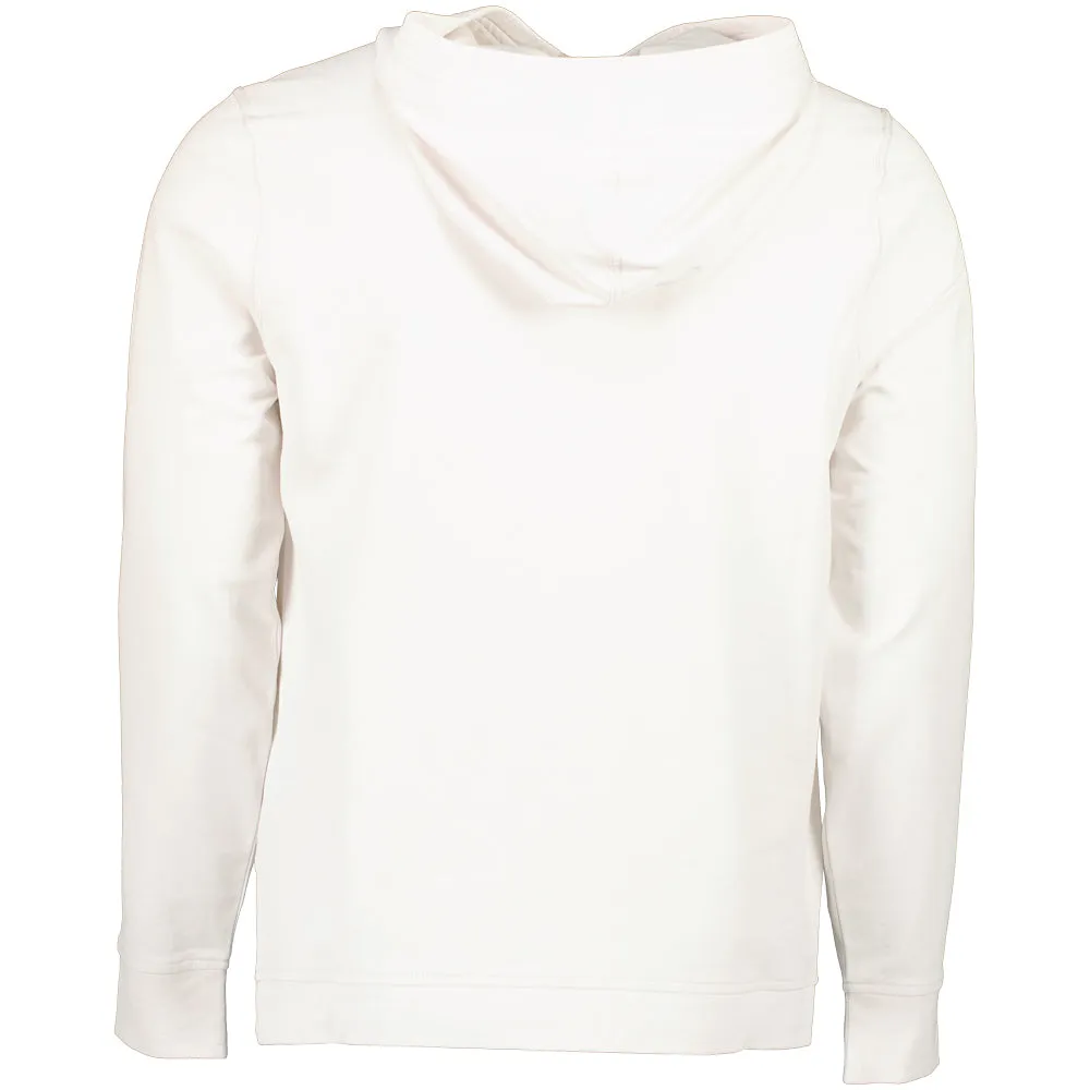 Plated Light Fleece Embroidered Logo Hoodie