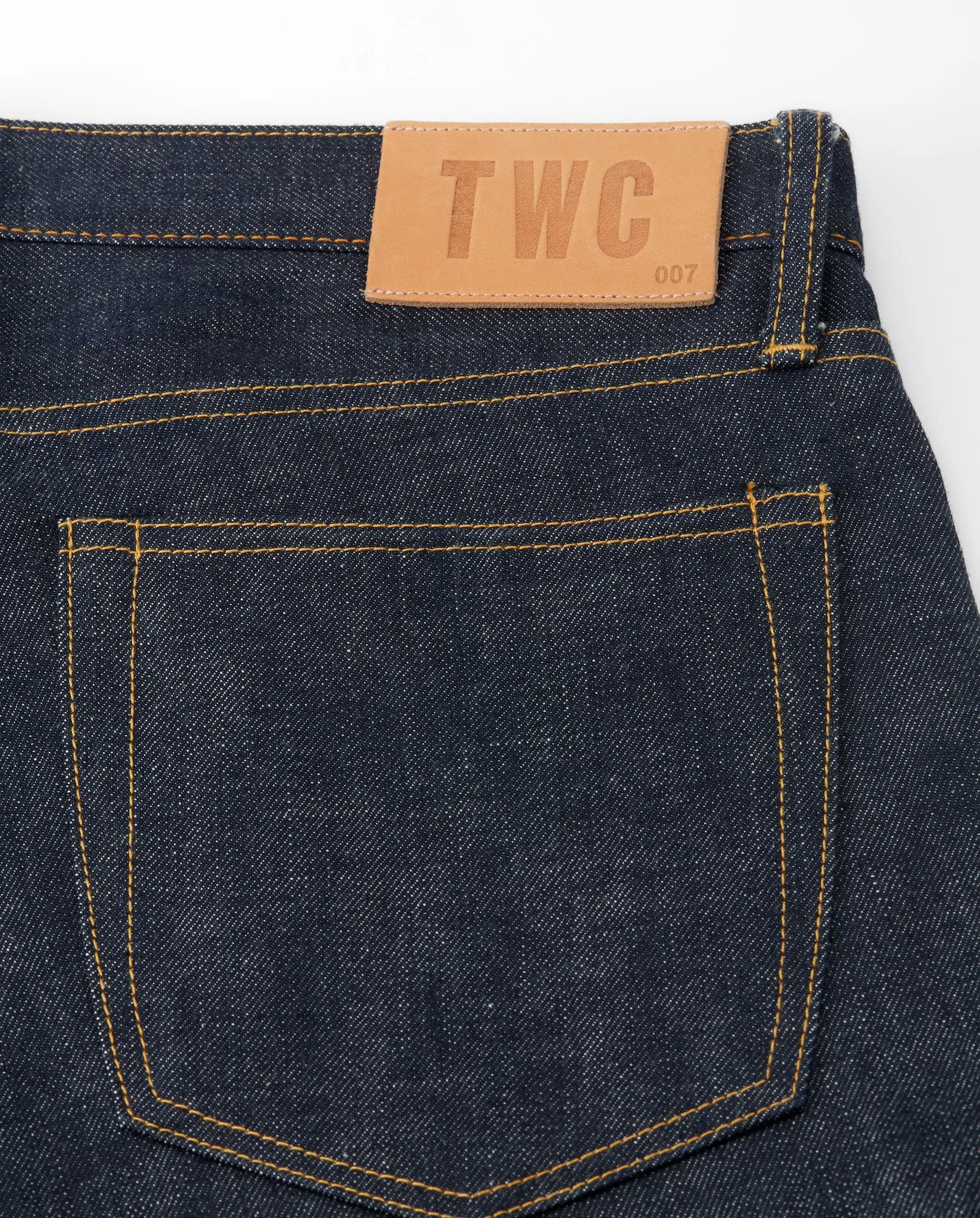 RAW INDIGO RELAXED FIT 007 SELVEDGE JEAN