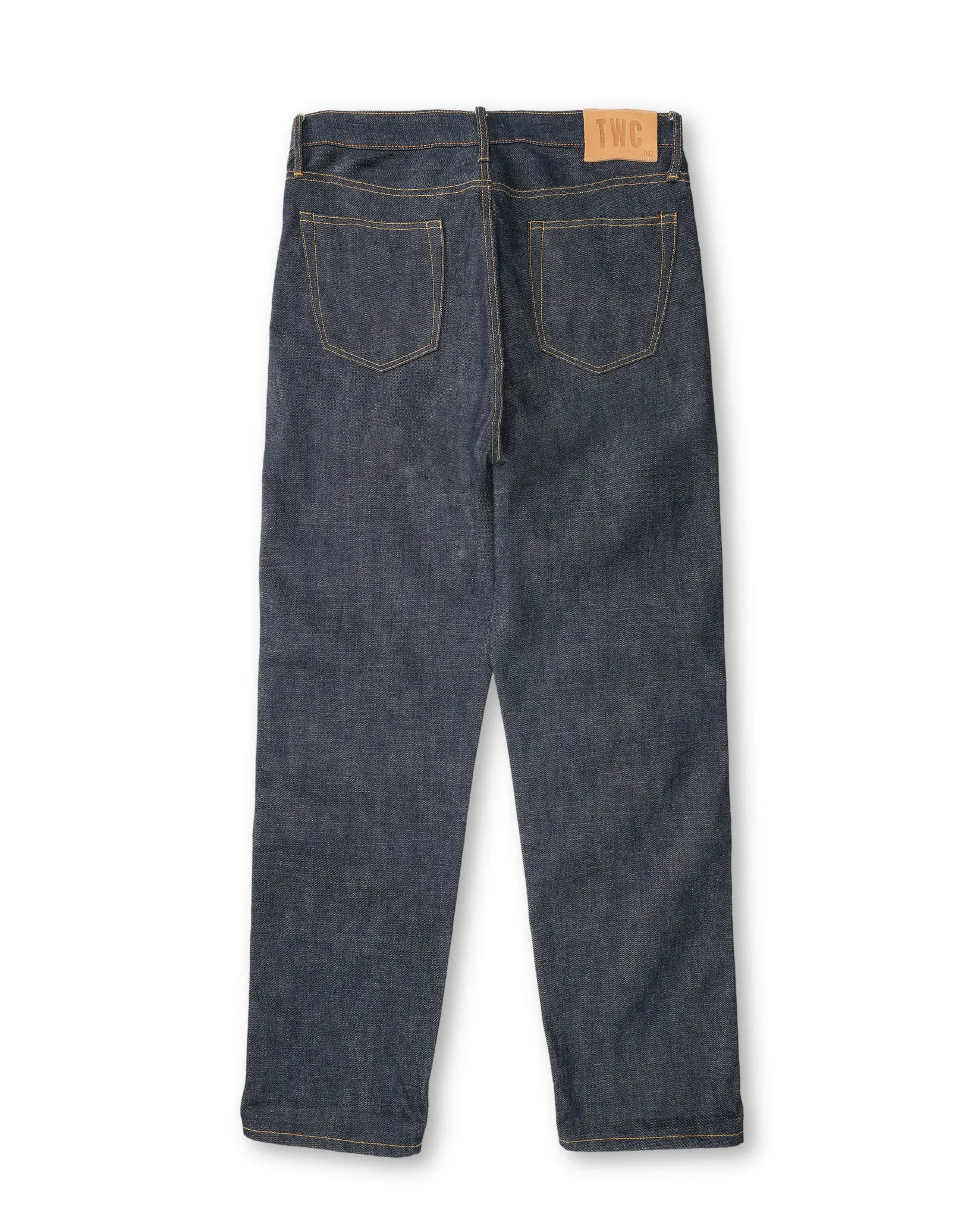 RAW INDIGO RELAXED FIT 007 SELVEDGE JEAN