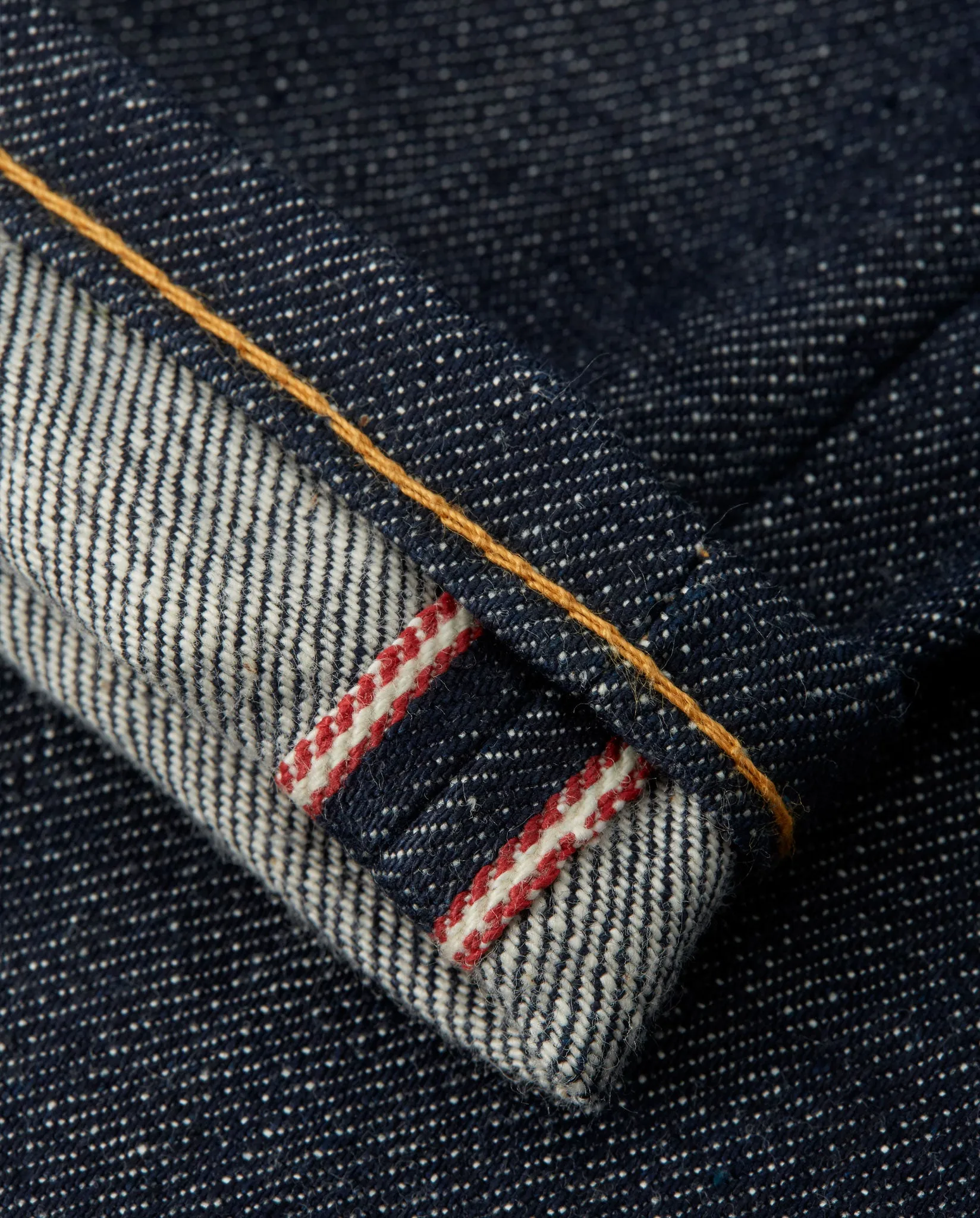 RAW INDIGO RELAXED FIT 007 SELVEDGE JEAN