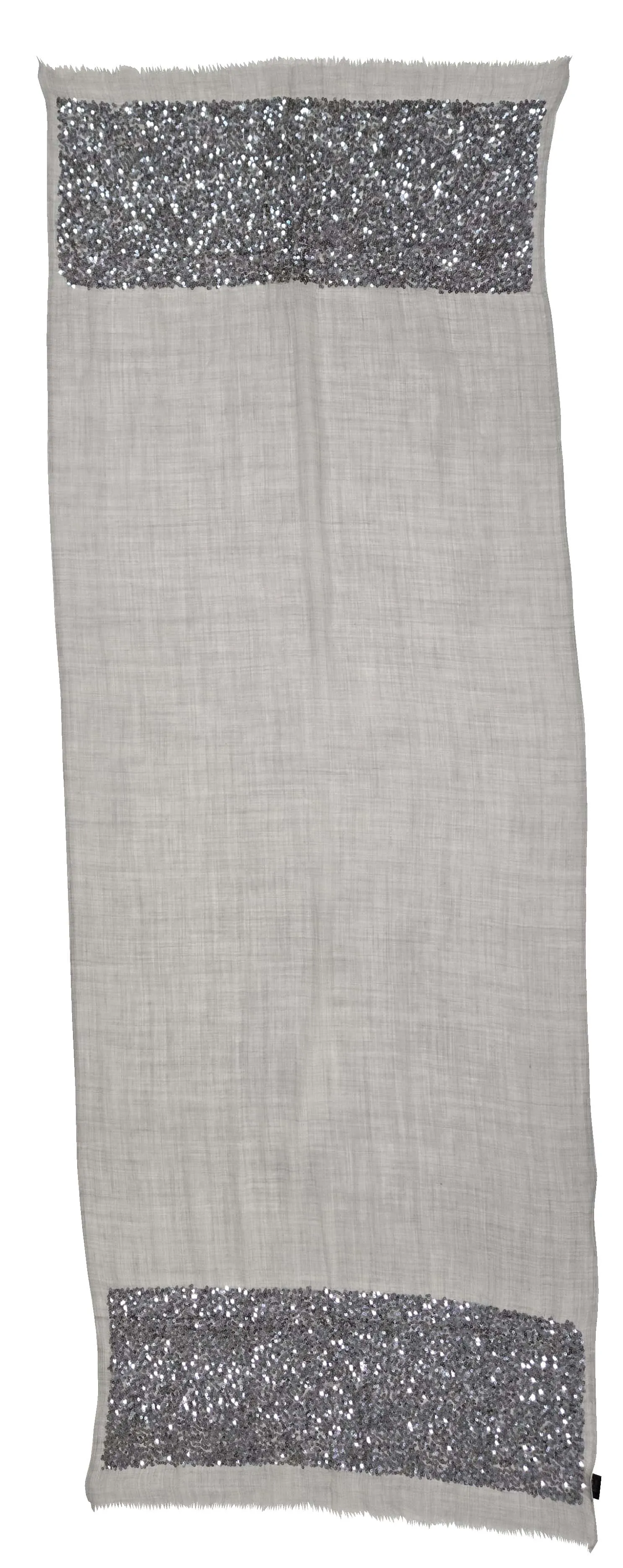 Sequins Grey Scarf