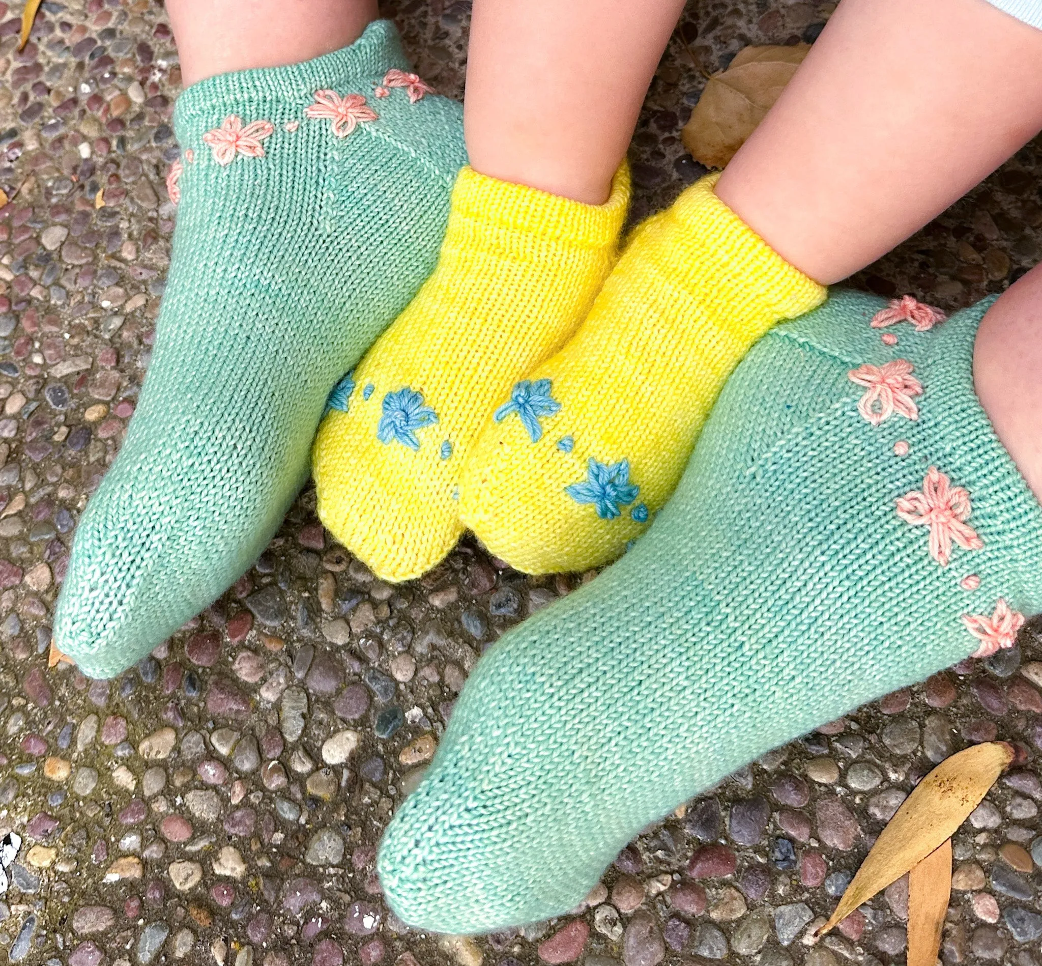 Vanilla Sundae Sock Set - The Complete eBook - Knitting Pattern PDF
