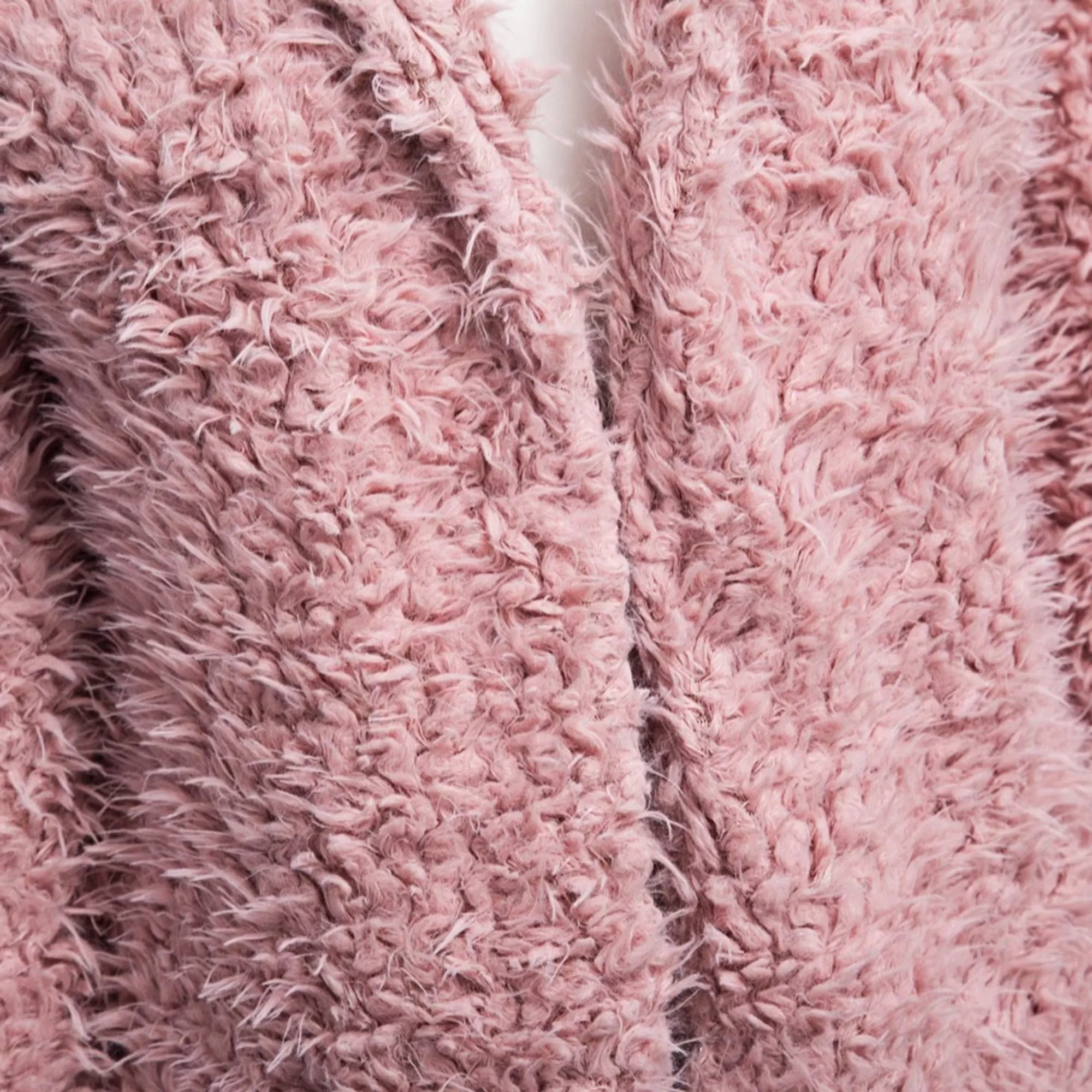 Women's Faux Fur Long-Sleeved High-Waist Coat